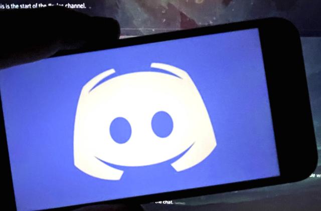 Photo by: STRF/STAR MAX/IPx 2021 1/28/21 Discord bans WallStreetBets server over hate speech as the group drives GameStop shares through the roof. STAR MAX Photo: Discord logo photographed off of apple devices.