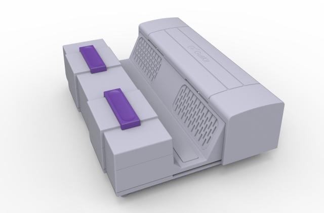 GuliKit's SNES-style docking station for Steam Deck, SNES and similar devices.