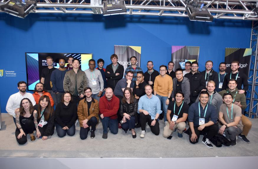 Team Engadget at CES 2020