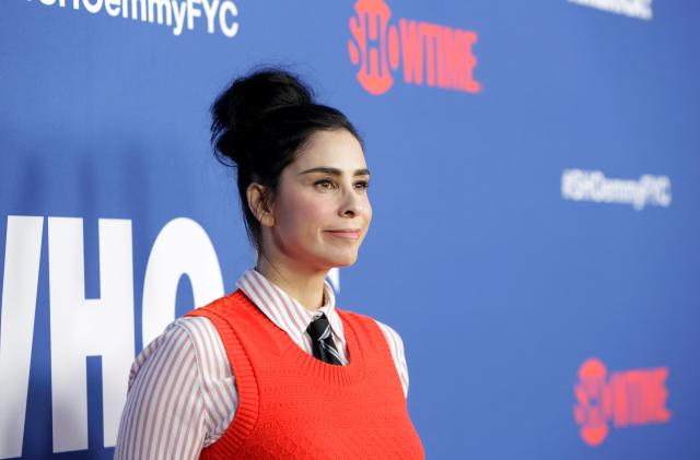 Sarah Silverman arrives at the premiere of red carpet event for the screening for the Showtime Series "Who Is America", moderated by Sarah Silverman in Los Angeles, California, U.S., May 15, 2019. REUTERS/Monica Almeida