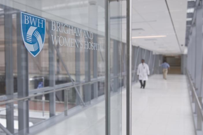 Brigham and Women's Hospital new Carl J. and Ruth Shapiro Cardiovascular Center is open and alive with staff, patients and family on a bustling Tuesday afternoon in August.